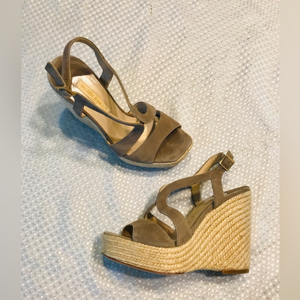 Paloma Barcelo wedges espadrilles